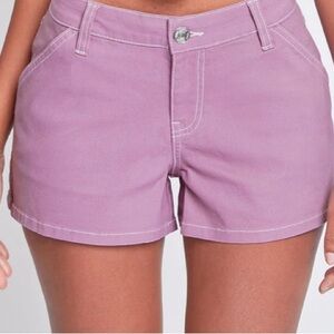 NWT, YMI Purple Bermuda Shorts Classic Tailored Design
